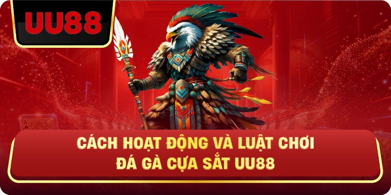 Cách Hoạt Động Và Luật Chơi Đá Gà Cựa Sắt Uu88